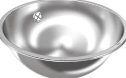 Pesuallas KWC RNDH360 Ø360 mm rst korkeakiiltoinen