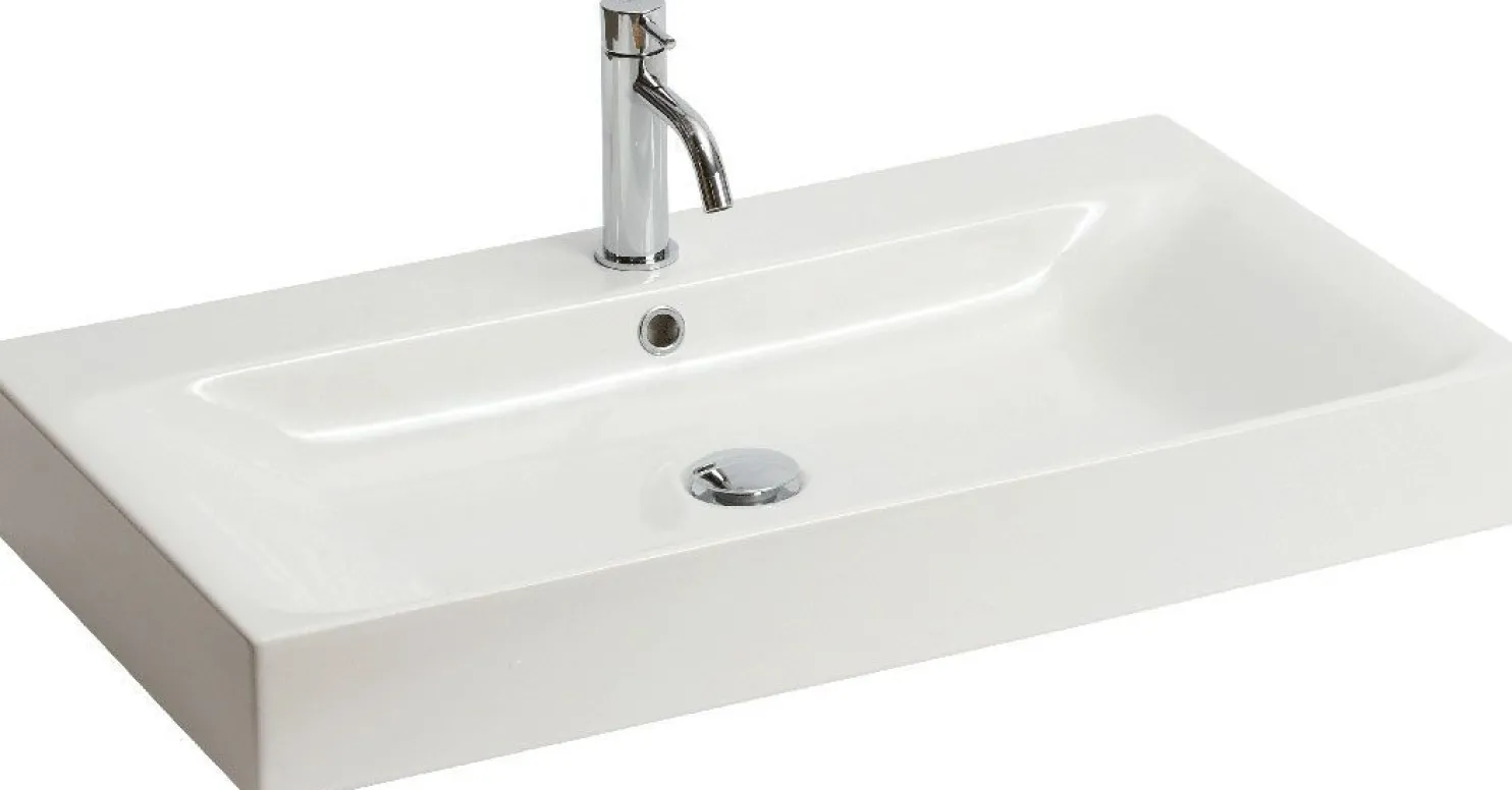 Pesuallas Lavabo Cento, valkoinen, eri kokoja