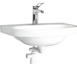 Pesuallaspaketti Gustavsberg Nautic All in One, 60 cm, pesuallashanalla, valkoinen