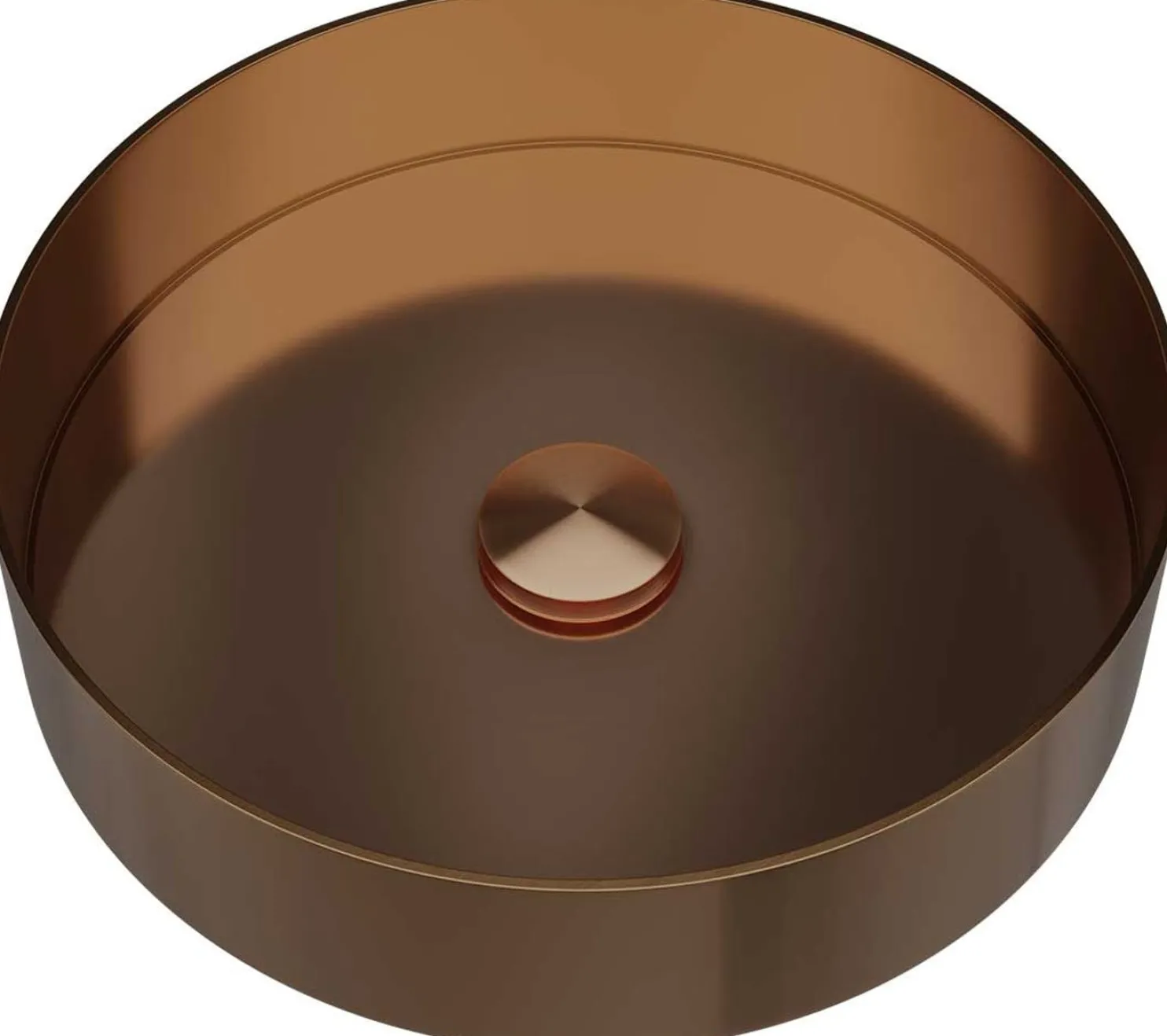 Pesuallas Scandtap Rare R Amber ø375x90 mm kupari