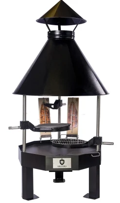 Pihagrilli Carelia Grill® 9K-100 Premium matala musta