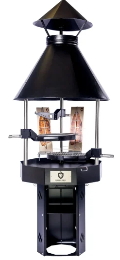 Pihagrilli Carelia Grill® 9K-80 Premium korkea musta