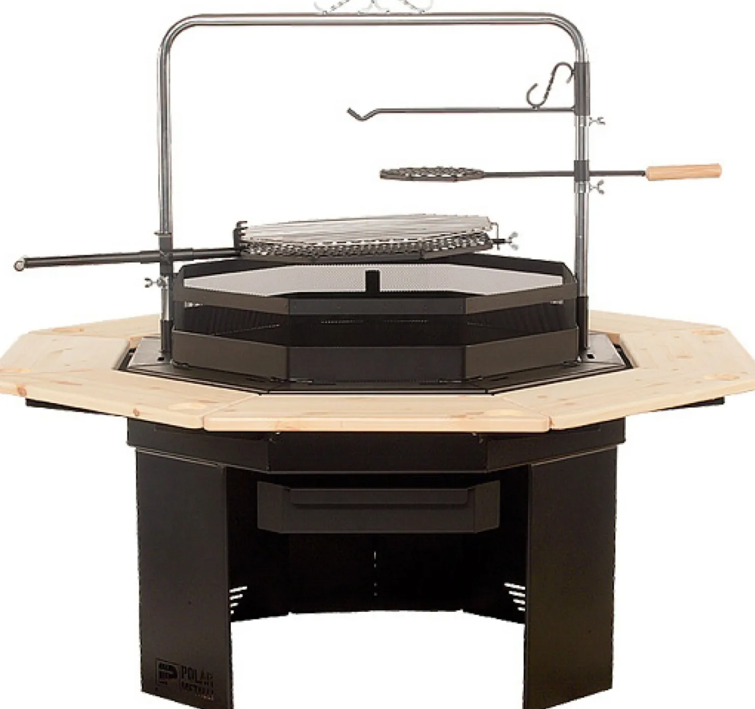 Pihagrilli Polar L8 ilman huuvaa