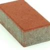 Pihakivi Rudus Kartanokivi 80 278x138x80 mm sileä punainen