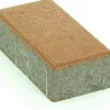 Pihakivi Rudus Kartanokivi 80 278x138x80 mm sileä hiekanruskea