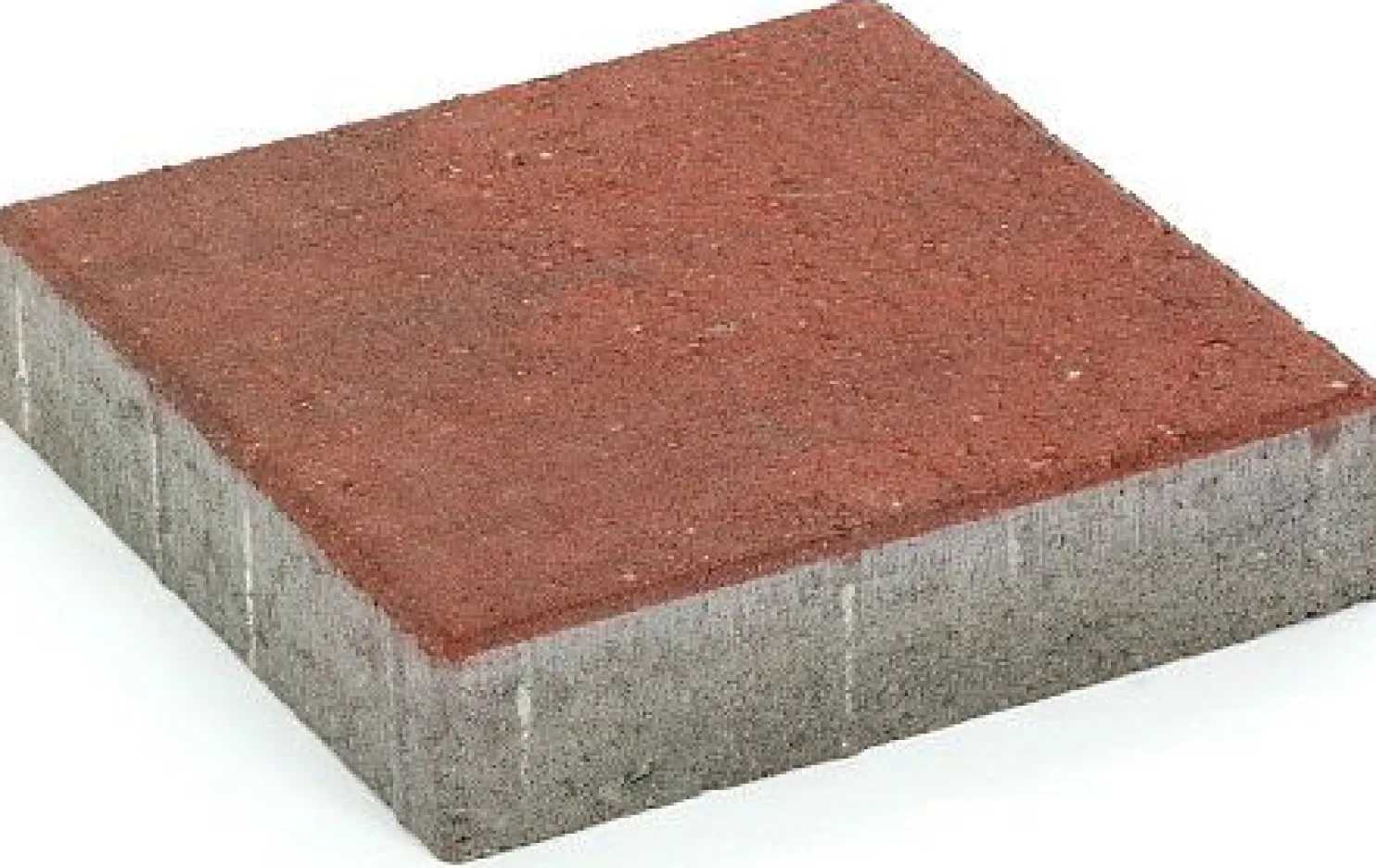 Pihakivi Rudus Kartanolaatta 80 278x278x80 mm sileä punamusta