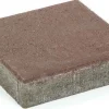 Pihakivi Rudus Kartanolaatta 80 278x278x80 mm sileä ruskea