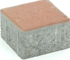 Pihakivi Rudus Kartanonoppa 80 138x138x80 mm sileä hiekanruskea