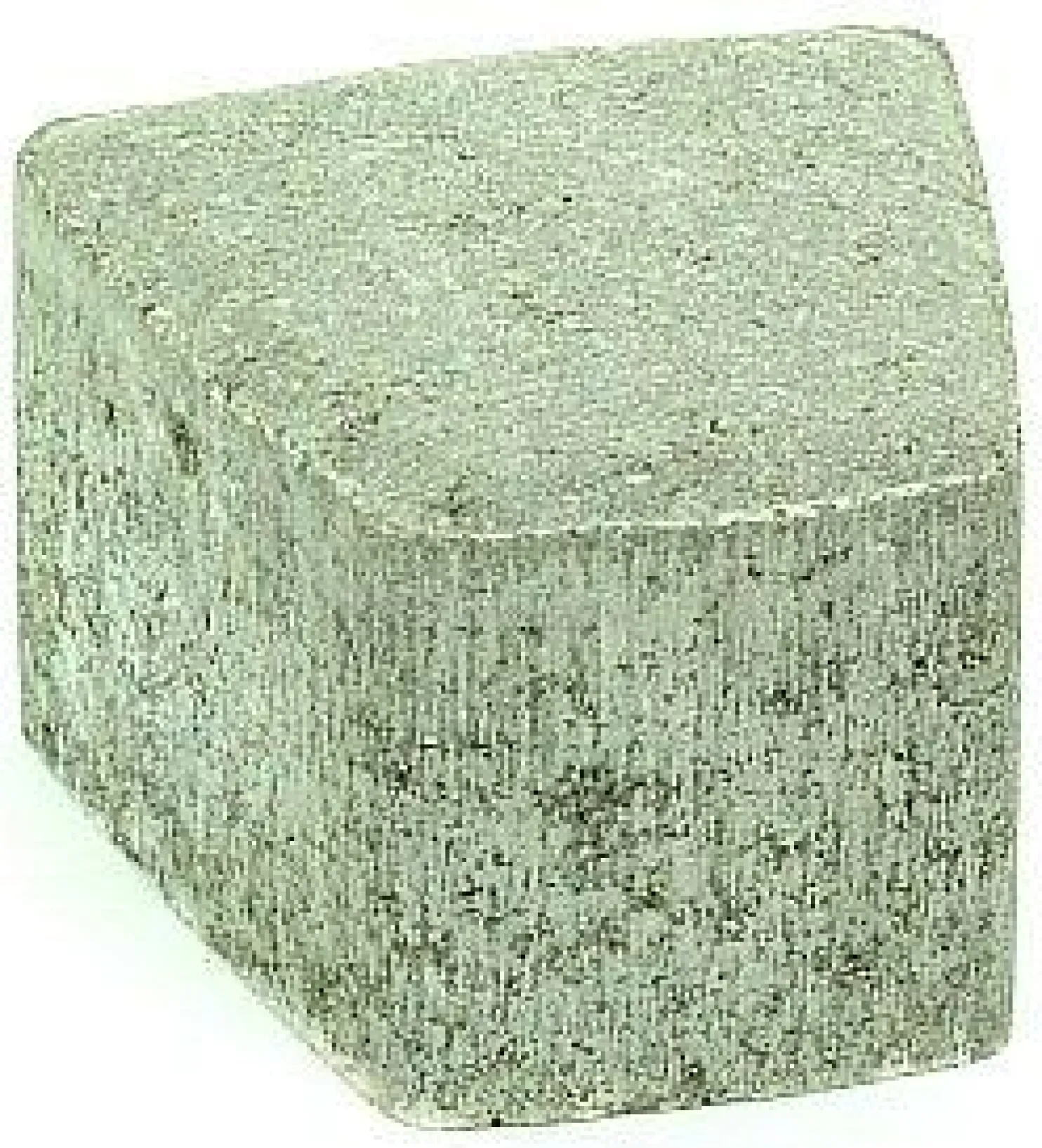 Pihakivi Rudus Klassikko iso kaarre 80 110x115x80 mm sileä harmaa