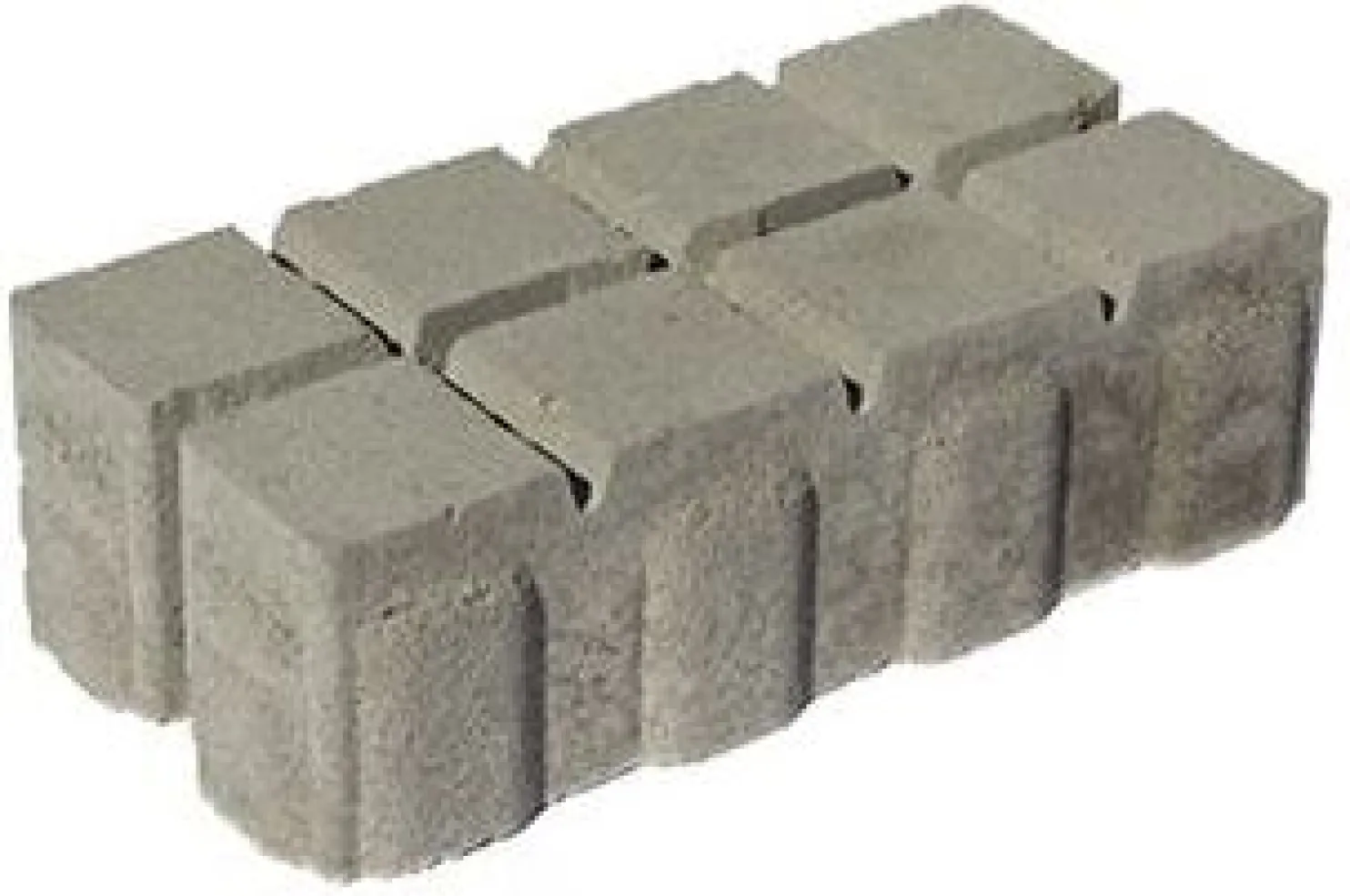 Pihakivi Rudus Nurmikivi 278x138x80 mm sileä harmaa