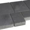 Pihakivisarja Rudus Roomalaiset isot kivet 80 mm sileä musta
