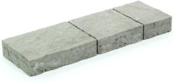 Pihakivisarja Rudus Torino-kivet 60 mm profiloitu harmaa