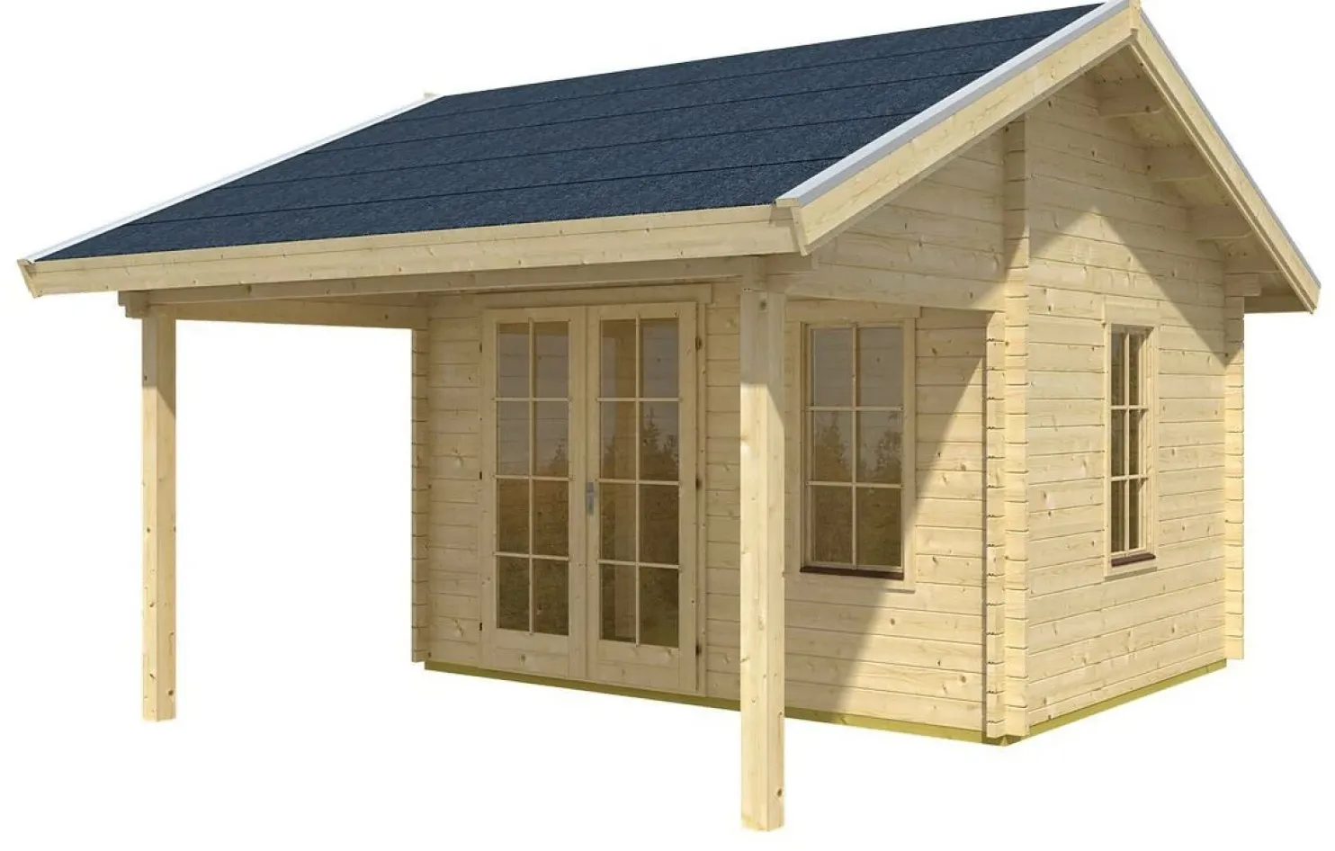 Pihamökki Skan Holz Calgary, 11.4 + 7.6m²