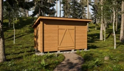Pihavarasto/lato LP Garden P-S, 8m², pulpettikatto