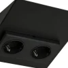 Pistorasia Limente Mini-2 240 V IP20 58x150x164 mm mattamusta
