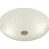Plafondi Aneta Lighting Cyklon Ø 340x140 mm satiinilasi, teräs