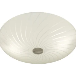 Plafondi Aneta Lighting Cyklon Ø 340x140 mm satiinilasi, teräs