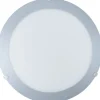 Plafondi Mars 1 Ø 245 mm hopea/valkoinen