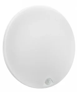 Plafondi Spectrum Nymphea Proxi Ø300mm 18W liiketunnistin 120° IP54 valkoinen, eri värilämpötiloja