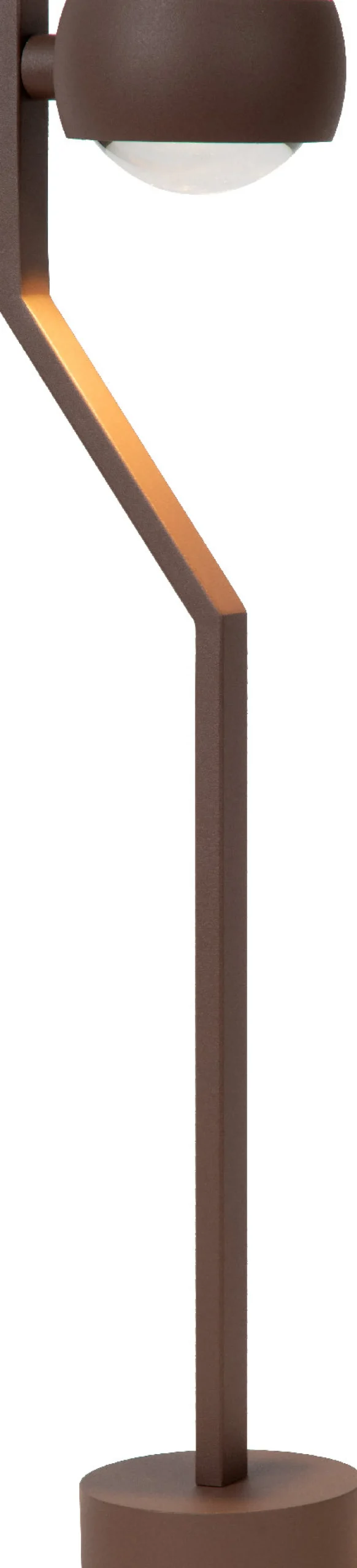 Pollarivalaisin Lucide Estal, 11.6x12cm, IP54, 9W, ruskea