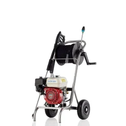 Polttomoottoripainepesuri Kränzle Profi-Jet B 13/150 150 bar 780 l/h itseimevä + letkukela