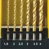 Poranteräsarja Proxxon 28876 HSS, 1, 5–4mm, 6 kpl