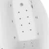 Poreamme Bathlife Trivsam Premium, 1600x1000mm, valkoinen, oikea