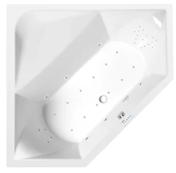 Poreamme Interia Floss Highline Hydro-Air, 1450x1450x500mm, 300l, valkoinen