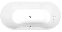 Poreamme Interia Highline Hydro-Air, 1800x850x490mm, 305l, valkoinen