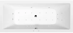 Poreamme Interia Krysta Active Hydro-Air, 1800x800x390mm, 249l, valkoinen