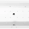 Poreamme Interia Krysta Active Hydro-Air, 1800x700x390mm, 200l, valkoinen