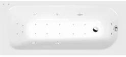 Poreamme Interia Laura Active Hydro-Air, 1600x700x390mm, 155l, valkoinen