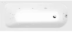 Poreamme Interia Laura Attraction Hydro, 1600x700x390mm, 155l, valkoinen