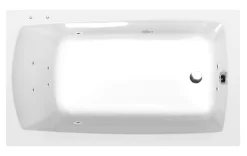 Poreamme Interia Lily Active Hydro, 1200x700x390mm, 150l, valkoinen