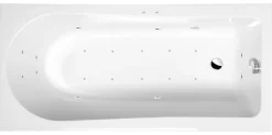Poreamme Interia Lisa Active Hydro-Air, 1500x700x470mm, 225l, valkoinen