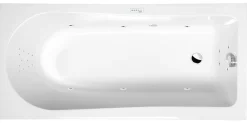 Poreamme Interia Lisa Highline Hydro, 1500x700x470mm, 225l, valkoinen