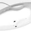 Poreamme Interia Mamba Active Hydro, 1600x950x440mm, vasen, 235l, valkoinen