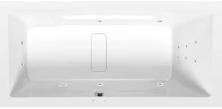 Poreamme Interia Marlene Attraction Hydro, 1700x800x480mm, 313l, valkoinen