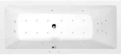 Poreamme Interia Mimoa Attraction Hydro-Air, 1700x800x390mm, 218l, valkoinen