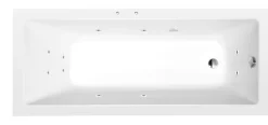 Poreamme Interia Noemi Active Hydro, 1500x800x390mm, 190l, valkoinen