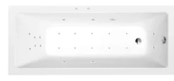 Poreamme Interia Noemi Attraction Hydro-Air, 1600x800x390mm, 206l, valkoinen