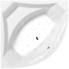 Poreamme Interia Rosana Attraction Hydro-Air, 1400x1400x490mm, 290l, valkoinen