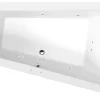 Poreamme Interia Triangl Active Hydro, 1800x1200x500mm, oikea, 350l, valkoinen