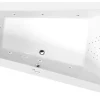Poreamme Interia Triangl Highline Hydro, 1800x1200x500mm, oikea, 350l, valkoinen