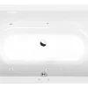 Poreamme Interia Viva Active Hydro, 1850x800x470mm, 267l, kulmikas, valkoinen