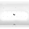 Poreamme Interia Viva Active Hydro-Air, 1750x800x470mm, vasen, 235l, valkoinen