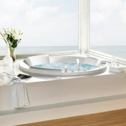 Poreamme upotettava Westerbergs Pacific 175R Comfort 2.0 akryyli valkoinen