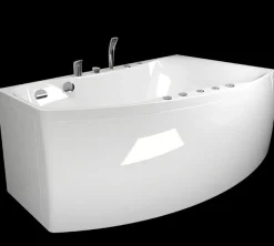 Poreamme Westerbergs Ocean 160L Executive 2.0 akryyli valkoinen vasen