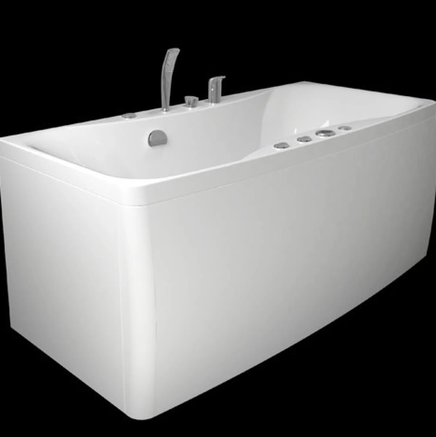 Poreamme Westerbergs Ocean 180SQ Comfort 2.0 akryyli valkoinen