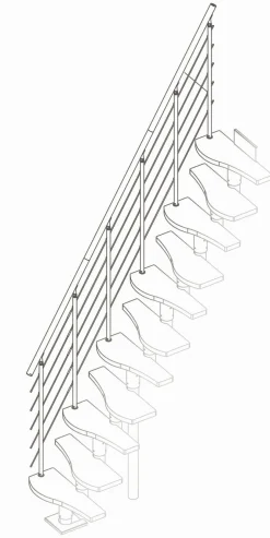 Porraskaide Dolle Shape 6 Basil/Berlin-portaisiin öljytty pyökki eri vaihtoehtoja